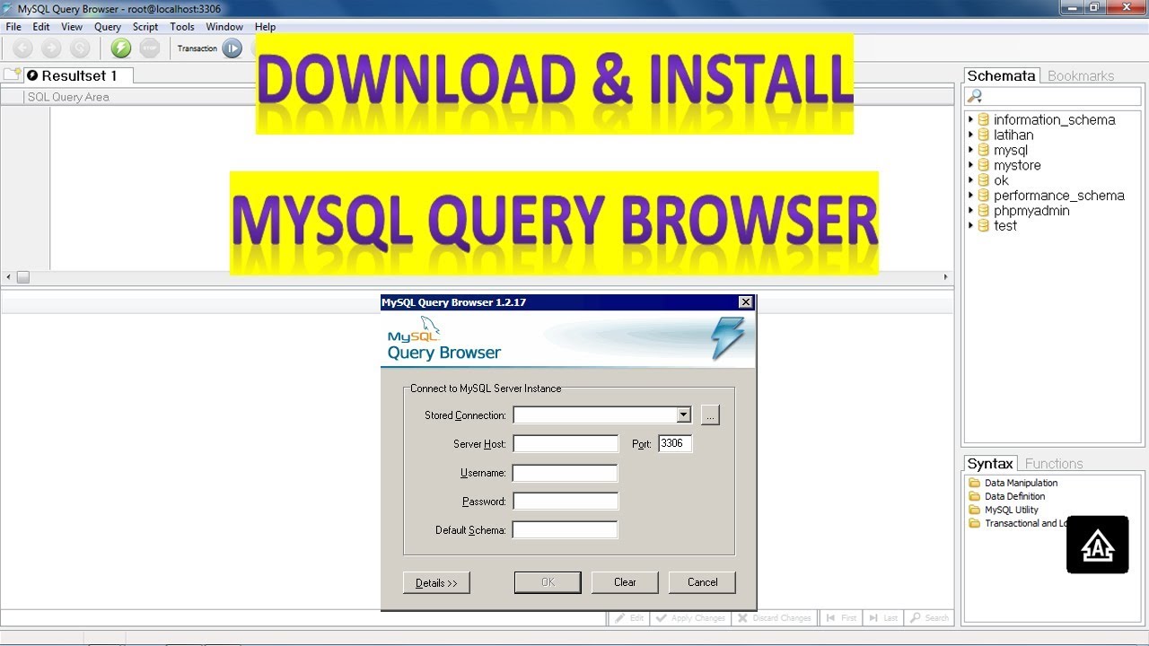 Mysql Query Browser Download For Mac