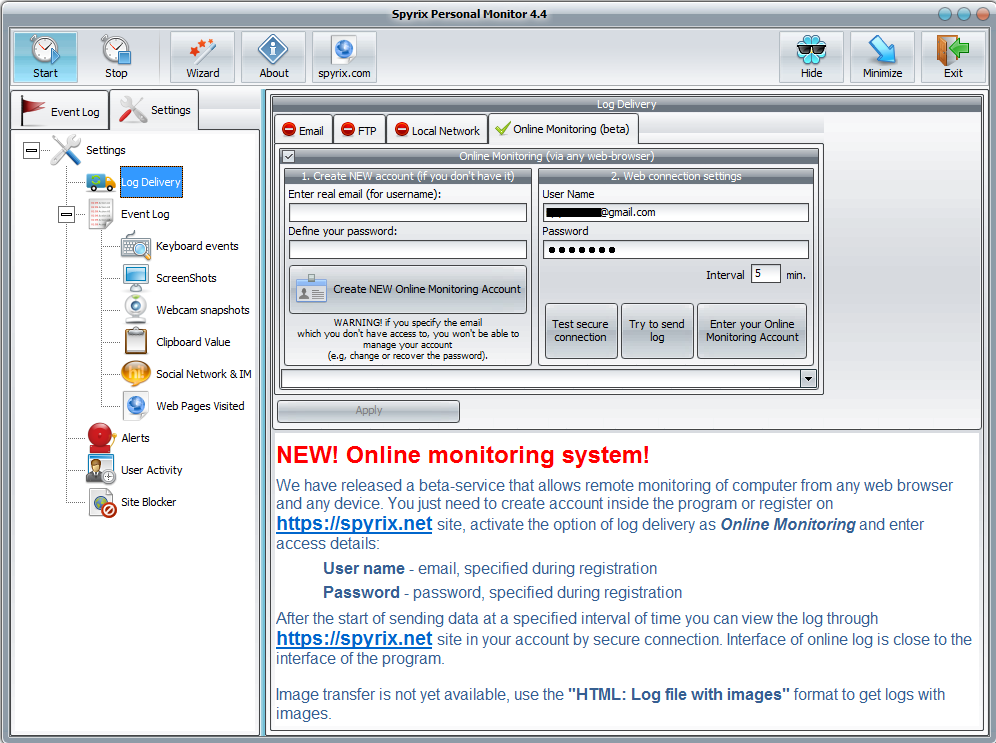 Download Spyrix Personal Monitor Serial Mac